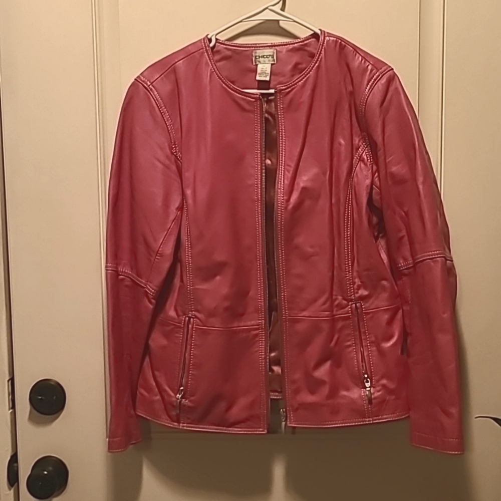 Leather jacket